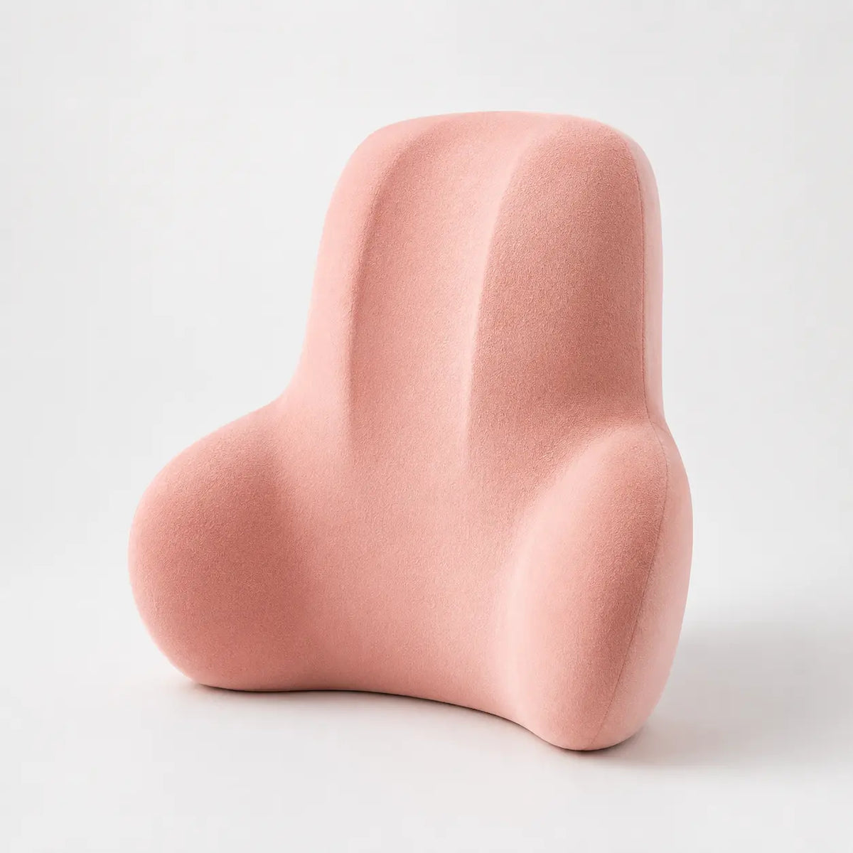 Portable lower-back cushion for car seating
