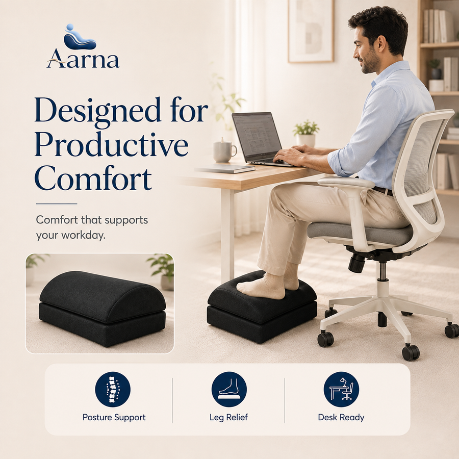 Lightweight cushion carried between rooms
