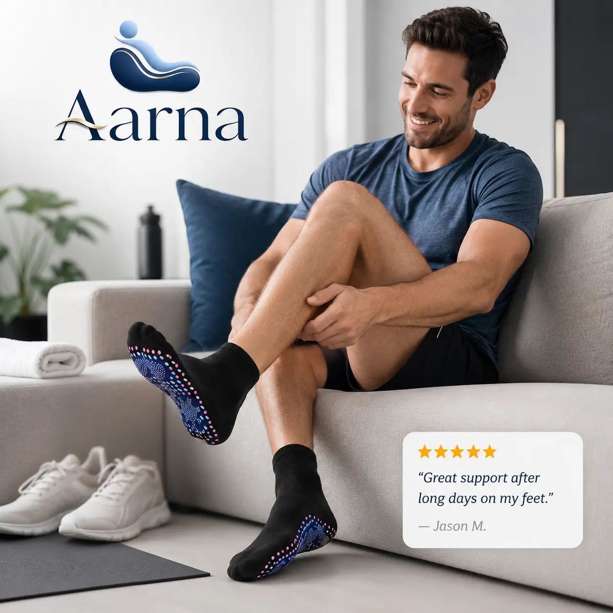 Aarna Everyday Compression Socks – product view 8