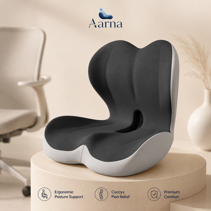 Aarna Integrated Seat & Back Support Cushion