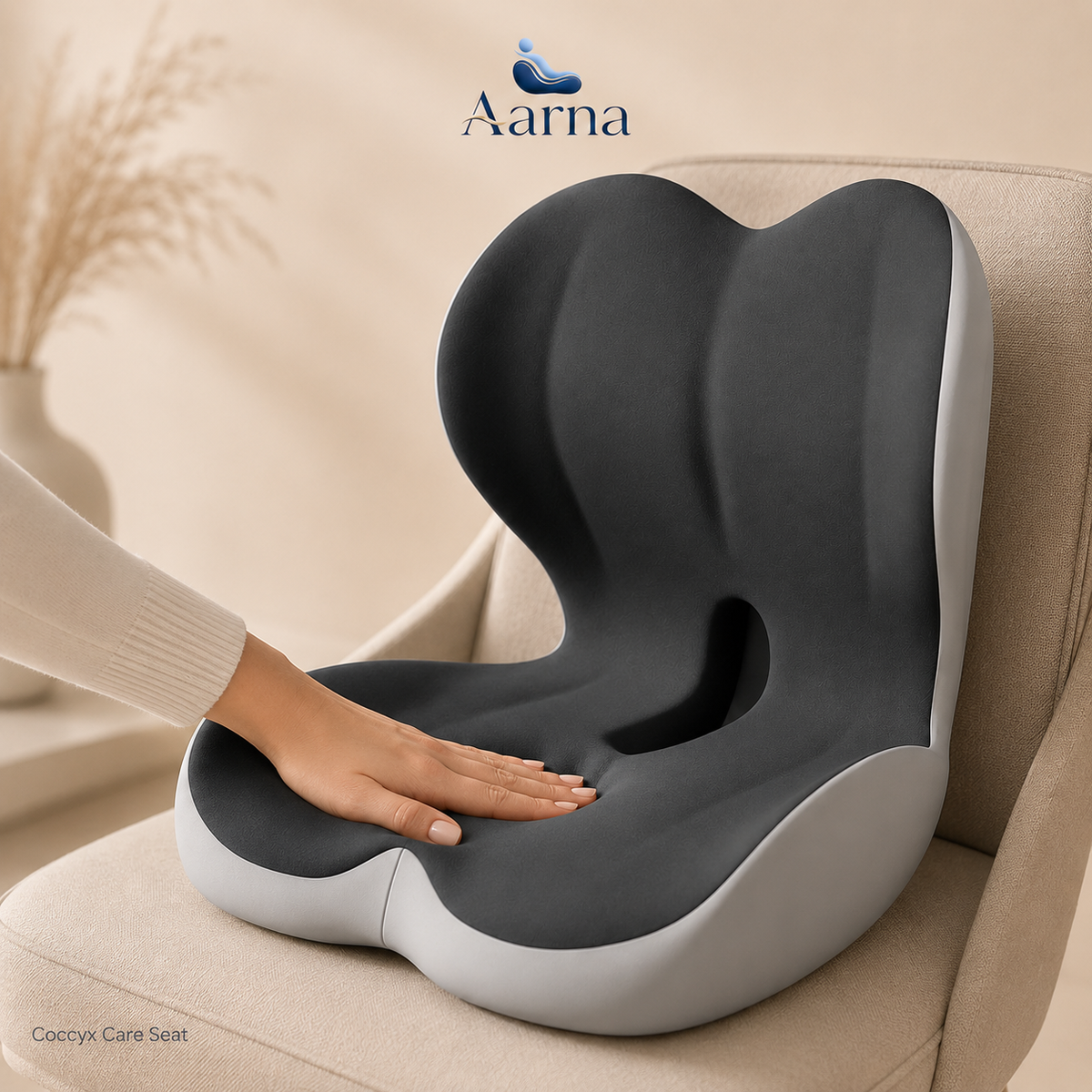 Aarna Integrated Seat & Back Support Cushion Aarna