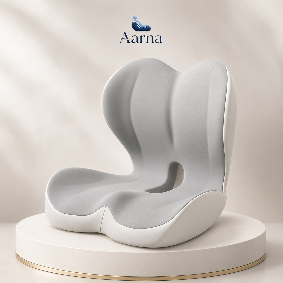 Aarna Integrated Seat & Back Support Cushion Aarna